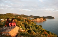 원시림ㆍ꽃천지ㆍ황금 노을…반전매력 쑥섬