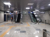 동해선 교대역, 지하 환승통로 사용 개시