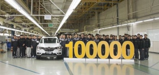 르노삼성자동차, QM6 생산 10만대 돌파