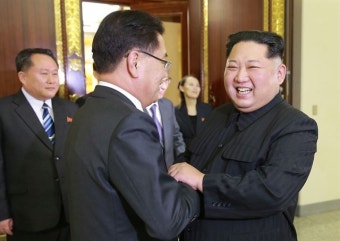 특사단, 김정은과 4시간 12분 동안 ‘비핵화ㆍ남북정상회담’ 논의