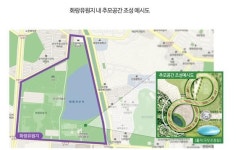 세월호 추모공원에 둘로 쪼개진 안산
