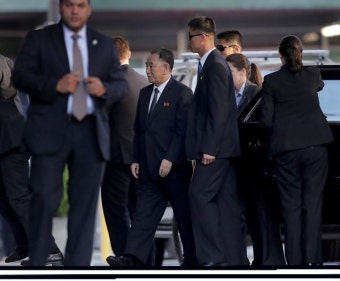폼페이오, 뉴욕에서 김영철과 실무만찬 시작