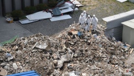 [포토]용산4층 건물 붕괴 현장감식