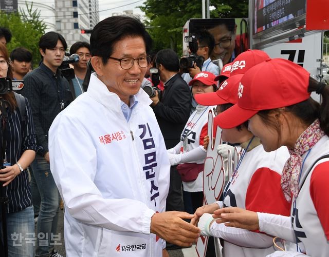 김문수, 이준석과 단일화 추진 강조하며 이재명 비판