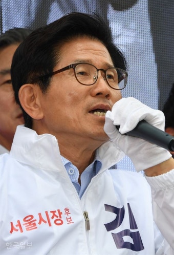 [포토]김문수 후보 막판 총력유세
