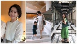 ‘섹시스타’ 정양, 일상 보니..‘아들과 여유롭게, 미모는 그대로’