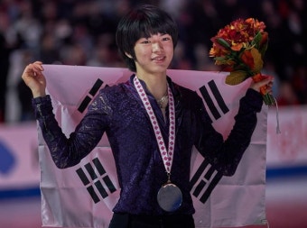 피겨 그랑프리 동메달 차준환, 김연아 이후 첫 메달