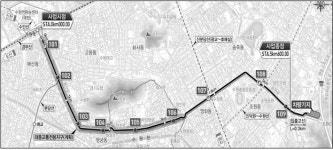 수원역~장안구청 2022년 트램 운행