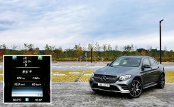 [연비 체크] 125km를 달린 메르세데스-AMG GLC 43 4Matic 쿠페의 연비는?