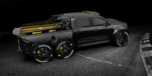 벤츠 픽업 X클래스, 6륜으로 강렬하게 튜닝