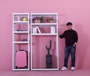 DIY 조립식··· 가정용 ‘슈랙 선반’