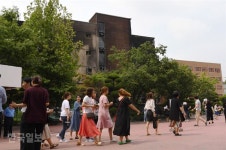 지난달 화재 발생한 은명초교, 조기방학 실시