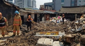 폐지·고철 줍던 노인들 참변… 화재 전주 여인숙은 빈곤층 숙소