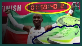 마라톤 역사 다시 쓴 나이키 ‘슈퍼 신발’, 올림픽서 퇴출되나? [영상]