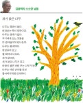 [김용택의 소소한 날들] 새가 앉은 나무