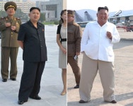 [사진의 발견] 건강 이상설 부른 김정은의 몸집