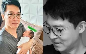 신동진 아나운서, 늦둥이 아빠 됐다…