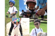 슈퍼맨이 돌아왔다 연우· 하영 목장 체험...양몰이 도전