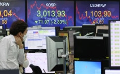 이재용 구속에 코스피 휘청...3000선 가까스로 지켰다