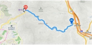 남한산성 주차장 순회 무료 셔틀버스 운행
