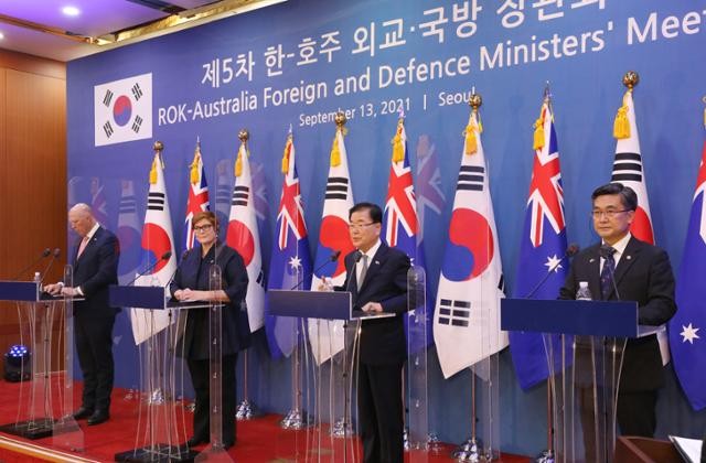 한-호주, 다양한 분야 협력 강화 약속…미국 쿼드 일원으로 안보 협력 집중