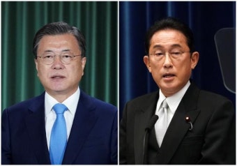 日 언론 “문 대통령·기시다 오늘 첫 전화 통화할 듯”