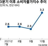 10년 만에 3%대 고삐 풀린 물가… 당분간 물가 잡기 힘들다
