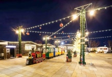 유럽의 크리스마스… 갈 수 없으니 포토존으로 대리 만족