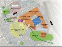 쉼터로 바뀌는 복개주차장... 구리시, 수택 도시공원 조성