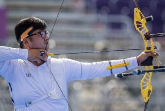 한국 양궁 선수들, 김우진과 임시현, 파리 올림픽에서 3관왕 차지하며 MVP에 빛난다