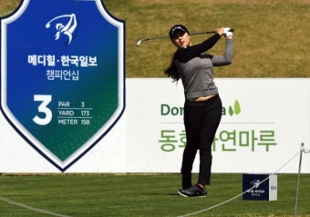 [메디힐·한국일보 챔피언십] '루키' 윤이나, 이번엔 컷 통과…