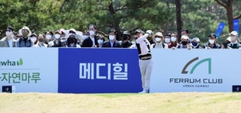 [메디힐·한국일보 챔피언십]박지영, '와이어 투 와이어'로 초대 여왕 등극하나