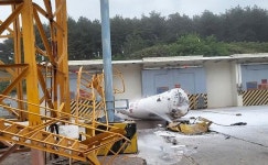 경주 현대중공업 공장 가스폭발...옆 공장 직원 3명 다쳐