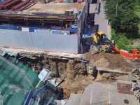 쾅 하며 편의점 두 동강…양양 주민 올해 지반침하 여러 번 있었다