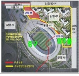 2개 구로 나뉜 인천 숭의운동장 주상복합...10년 만에  경계 조정 성공