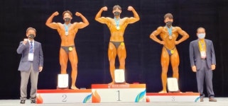 보디빌더 김민재 우승...의성 선후배 3총사 의기투합 결과