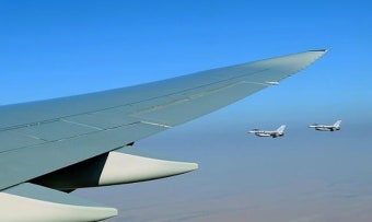 전투기 호위 받으며 UAE 도착… 윤 대통령 
