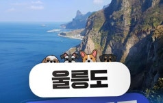 견생 최초 울릉도 여행 댕댕 크루즈 출시