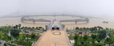 세종도 328㎜ 폭우... 미호강·방축천 범람 위기 근접