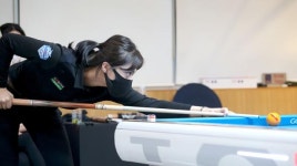 ‘역전 끝내기 하이런 8점’ 정보윤, 12점 차 뒤집고 LPBA 2차 예선 진출