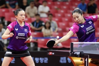 남녀 탁구대표팀, 아시아선수권 16강서 전원 탈락