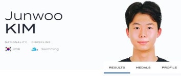 김준우, 세계주니어수영선수권 자유형 1,500ｍ서 사상 첫 은메달