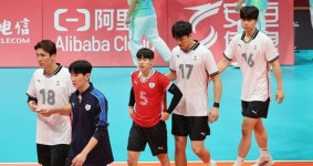 남자배구, 73위 인도에 11년 만에 충격패... 메달 사냥 빨간불