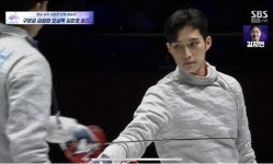 펜싱선수 김준호, 금메달 쾌거 소감 