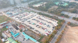 안산시 도심에 대형차 주차장 조성, 대로변 점령 불법 주차 줄어