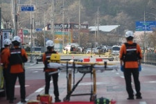 꽝 소리 후 무너져 광명 신안산선 공사장 붕괴... 1명 고립·1명 실종