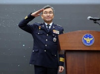 박성주 신임 국가수사본부장 취임식서 