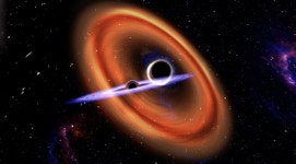 우주의 속삭임에 숨겨진 블랙홀의 성장 단서… 다른 블랙홀 삼키며 몸집 키우나