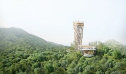 높이 24m에서 도심 한눈에... 대전 보문산 큰나무 전망대 개장