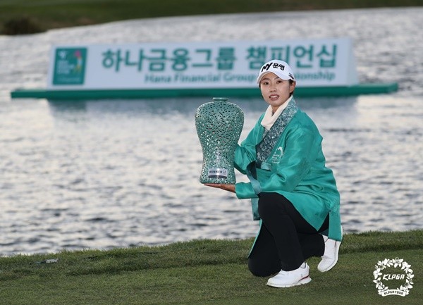 안나린, LPGA 최종전서 5위로 세계 랭킹 64위로 상승
